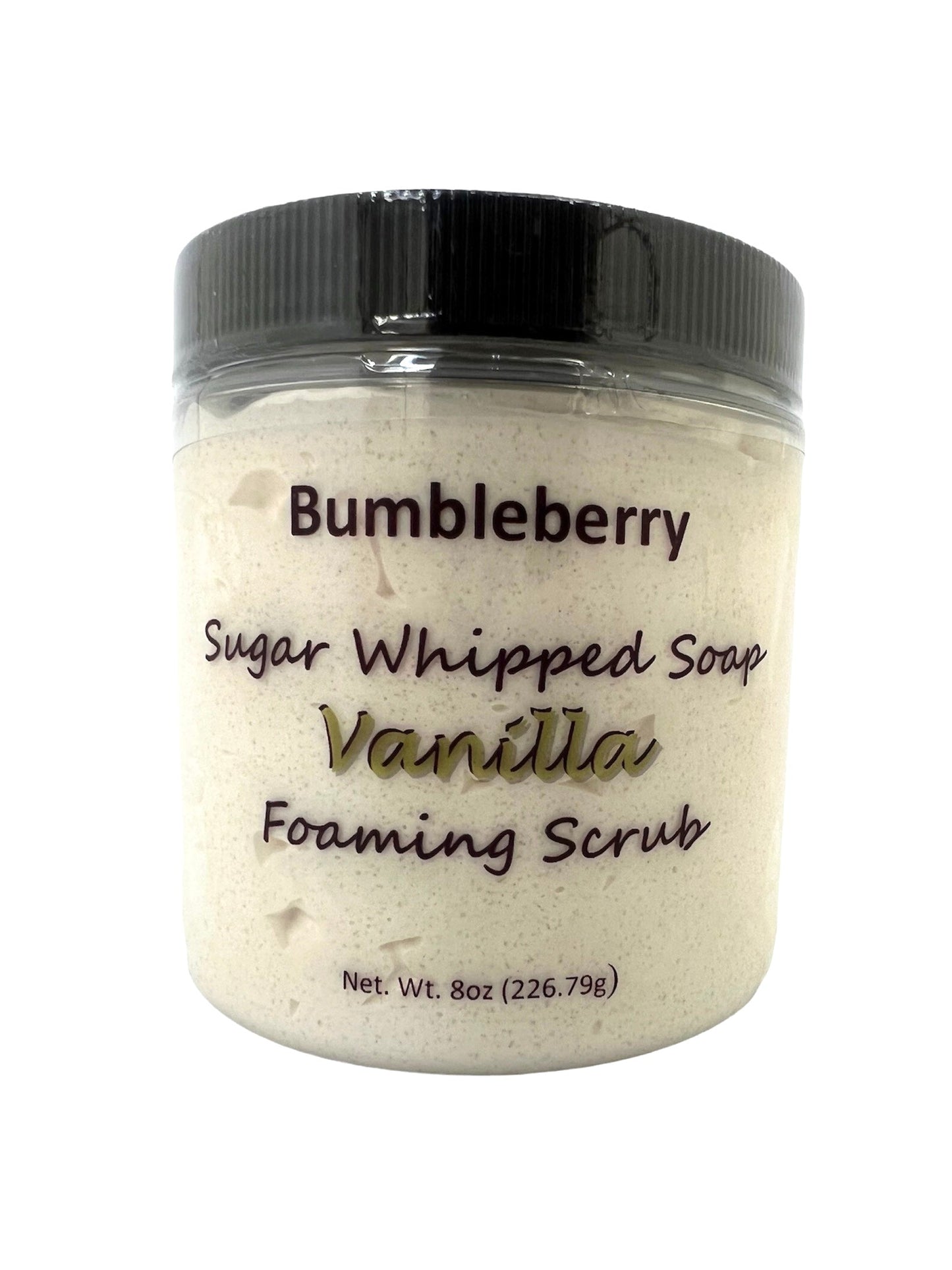 Vanilla Whipped Sugar Scrub Soap