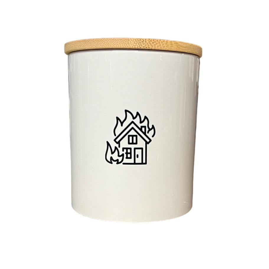 Our love is like this candle funny soy wax candle