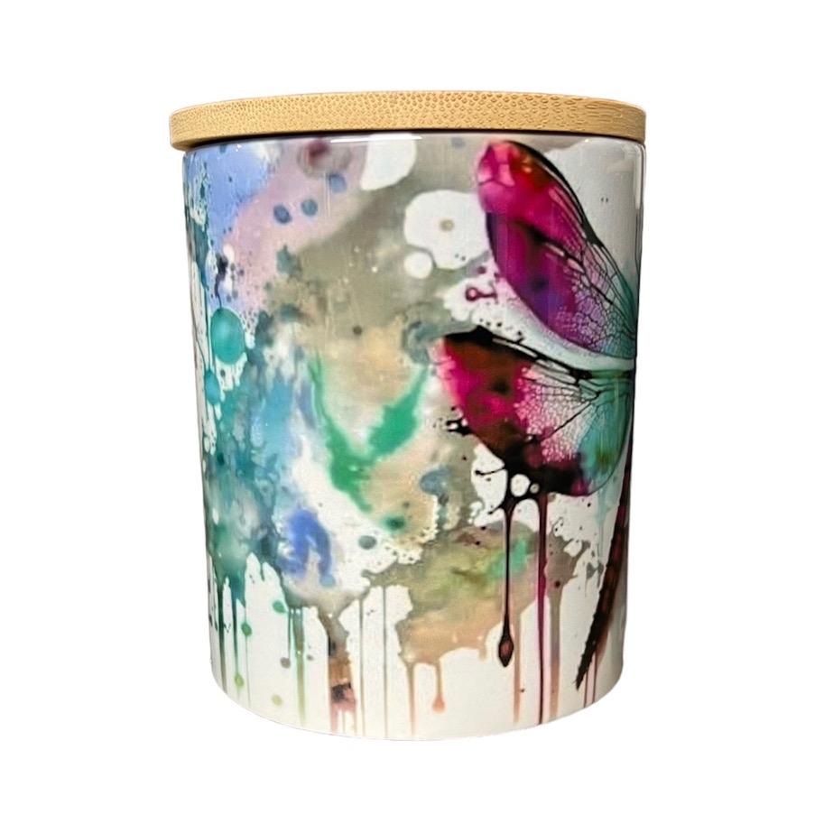 Dragon Fly soy wax candle