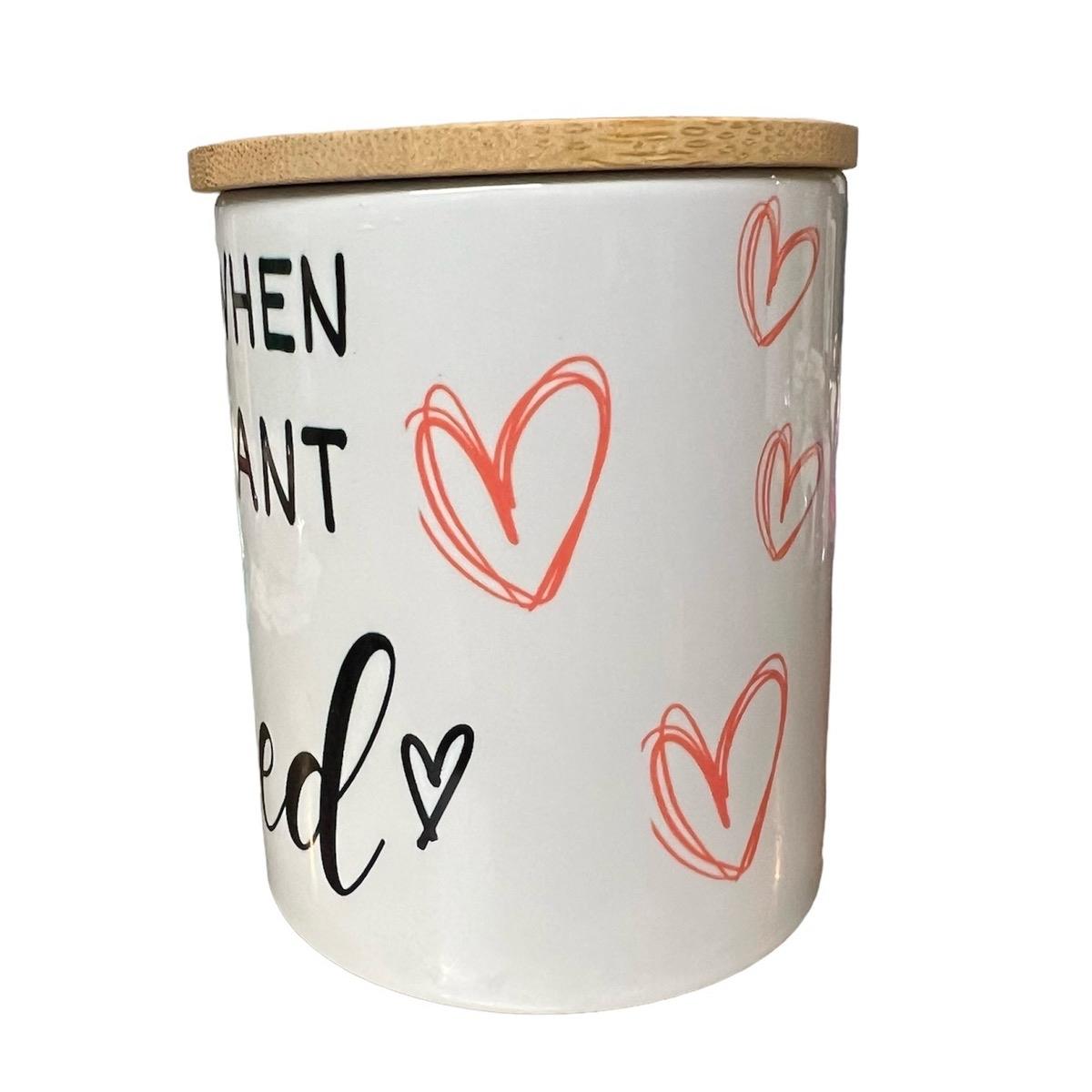 Light me when you want me naked soy wax candle