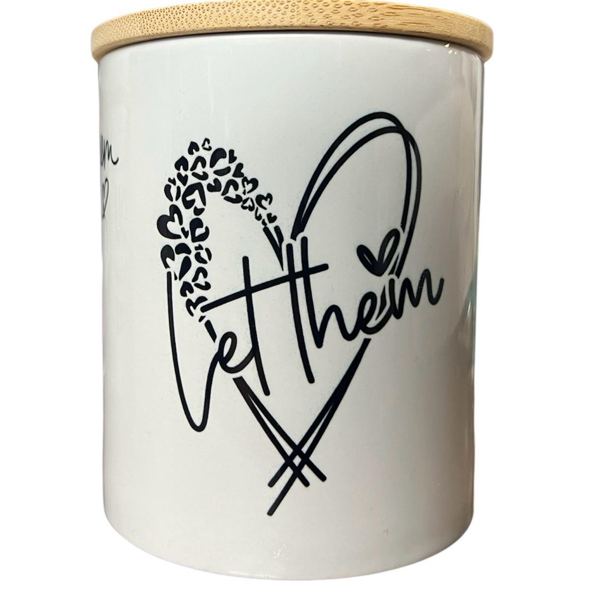 Let Them soy wax candle