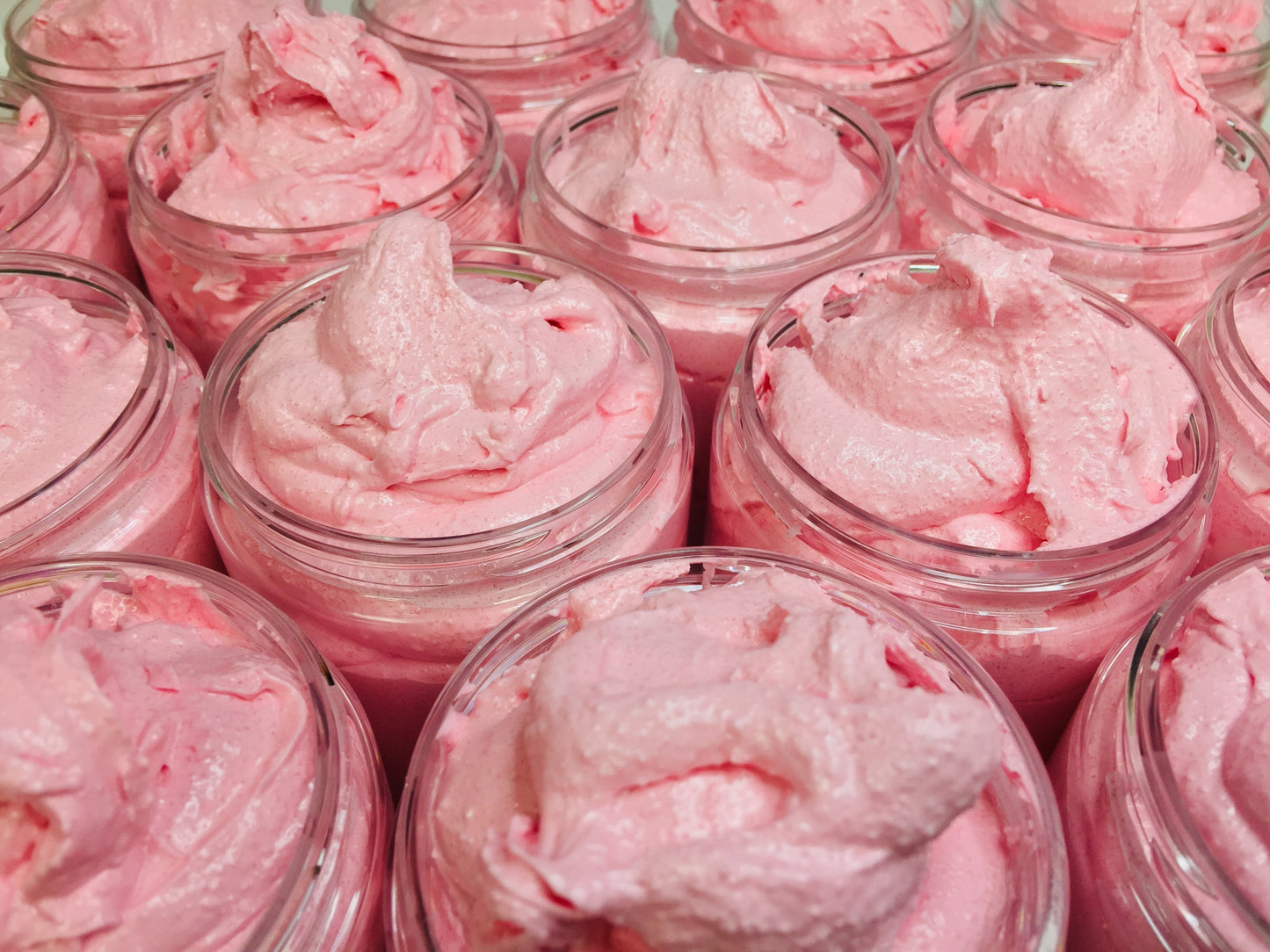 Strawberry Shortcake Whipped Sugar Scrub Soap