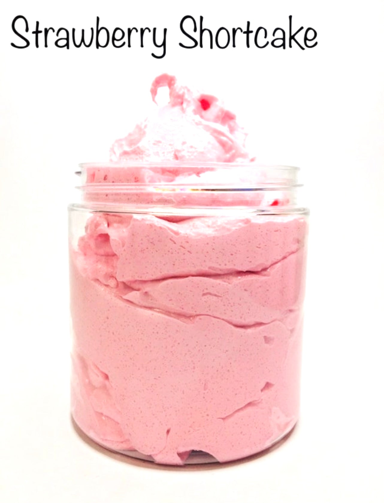 Strawberry Shortcake Whipped Sugar Scrub Soap