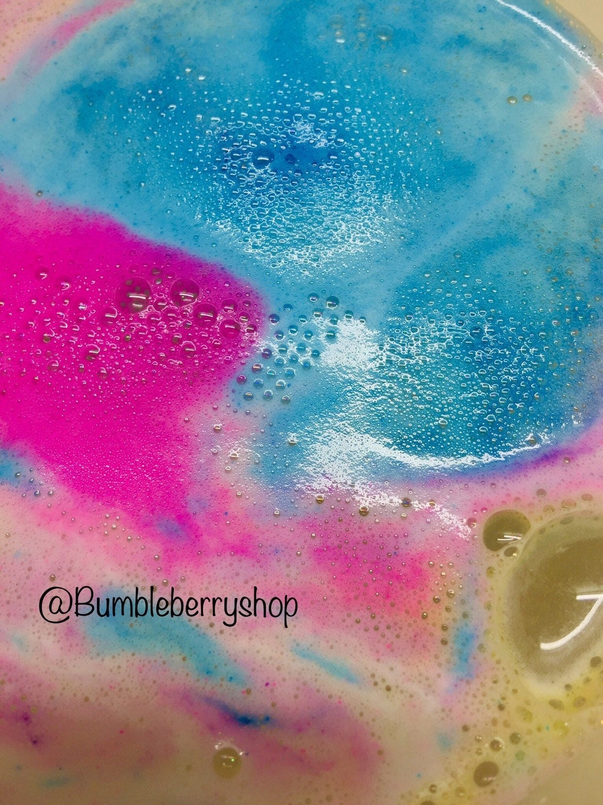 Unicorn Poop Foaming Bath Bomb Fizzies