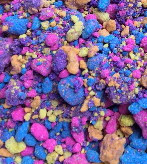 Unicorn Poop Foaming Bath Bomb Fizzies