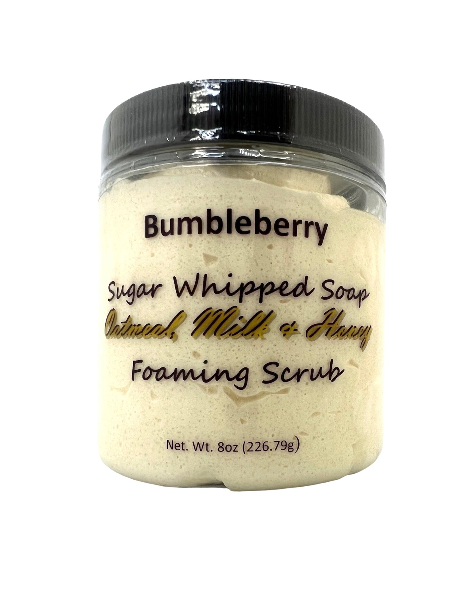 Oatmeal, Milk and Honey Whipped Sugar Scrub Soap