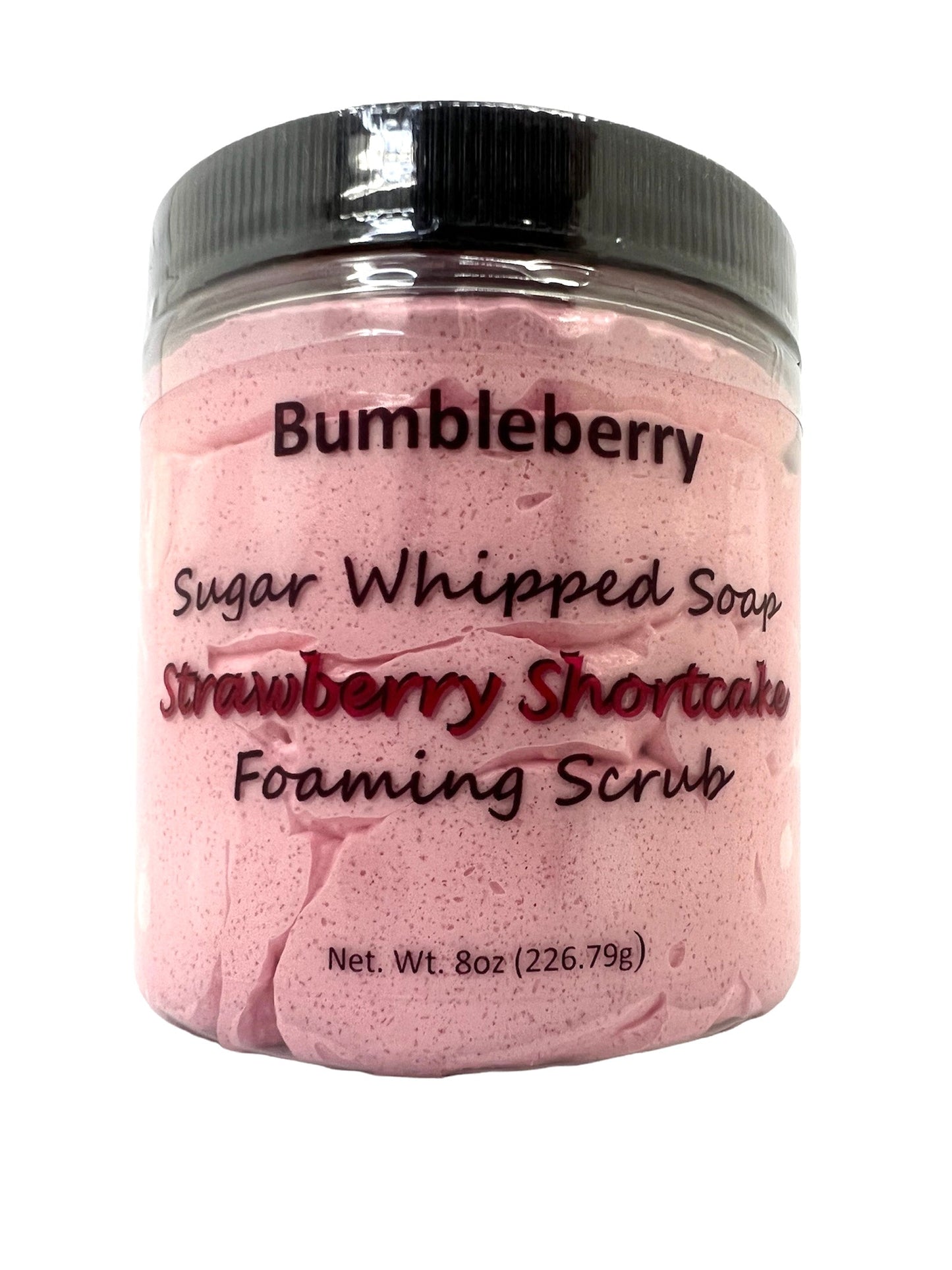 Strawberry Shortcake Whipped Sugar Scrub Soap